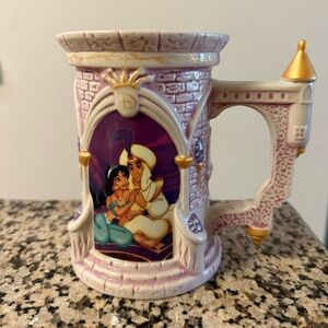 Jasmine and Aladdin Castle Mug 3D Disney